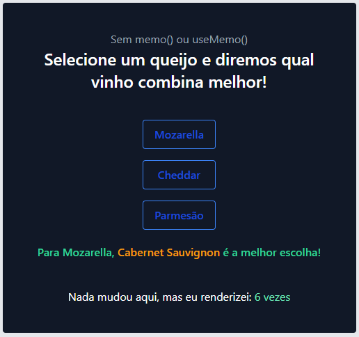 useMemo Exemplo Card 1